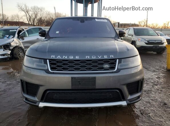 SALWR2RV7KA824013 2019 LAND ROVER RANGE Gray Widok z przodu