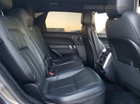 SALWR2RV7KA824013 2019 LAND ROVER RANGE Gray Widok wnętrza z tyłu