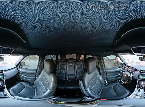 SALWR2RV7KA824013 2019 LAND ROVER RANGE Gray Widok wnętrza 360 stopni