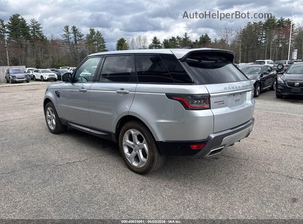 SALWR2RV8JA811916 2018 LAND ROVER RANGE ROVER SPORT Серебряный Задняя левая четверть