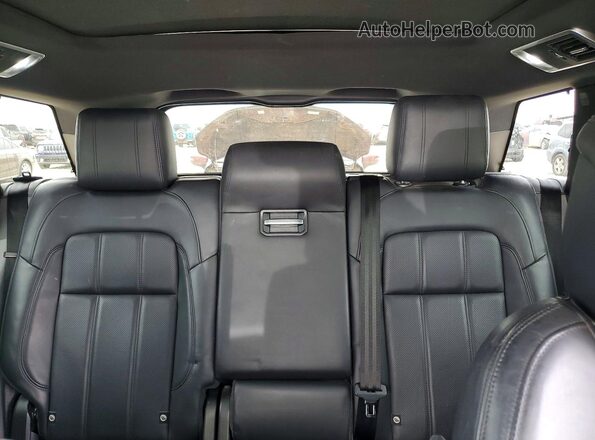 SALWR2RVXJA194633 2018 LAND ROVER RANGE Белый Вид задних сидений