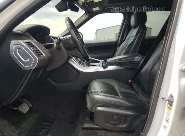 SALWR2RVXJA194633 2018 LAND ROVER RANGE Белый Вид салона спереди