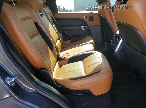 SALWR2SE2NA235255 2022 LAND ROVER RANGE Серый Вид задней части салона