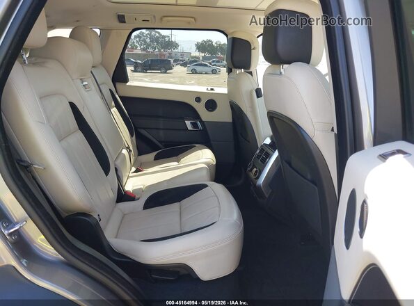 SALWR2SE7NA235431 2022 LAND ROVER RANGE ROVER SPORT Gray Vista de la etiqueta del VIN