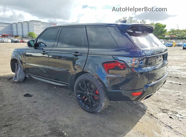 SALWR2SE9LA737158 2020 LAND ROVER RANGE Черный Задняя левая четверть