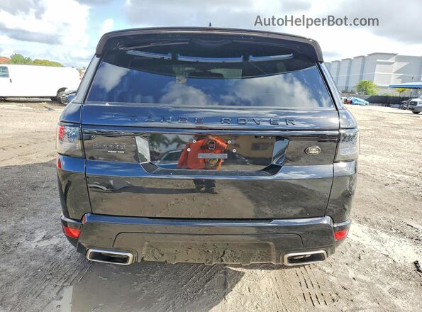 SALWR2SE9LA737158 2020 LAND ROVER RANGE Черный Вид сзади