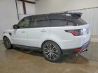 2020 Land Rover Range Rover Sport Hse Белый vin: SALWR2SU4LA703863