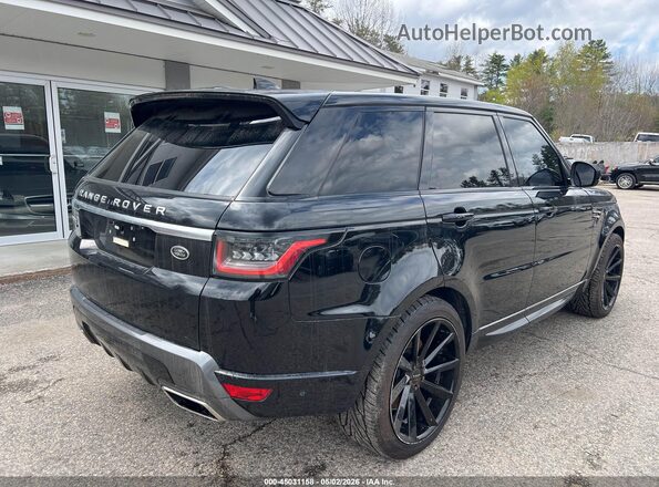 SALWR2SU6LA724830 2020 LAND ROVER RANGE ROVER SPORT Black Trasero derecho