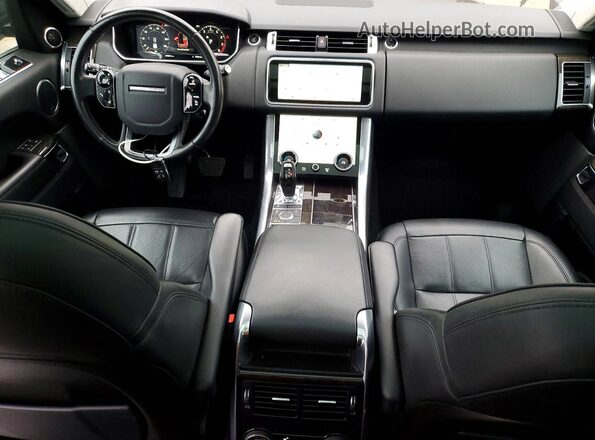 SALWR2SU7LA888569 2020 LAND ROVER RANGE Black Vista del salpicadero