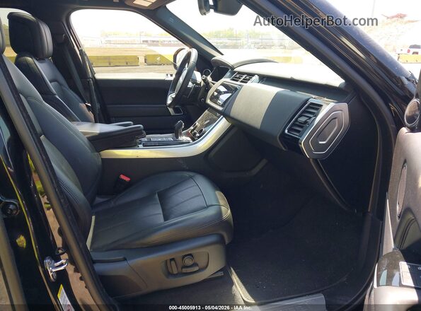 SALWR2SU8MA749732 2021 LAND ROVER RANGE ROVER SPORT Черный Вид салона спереди