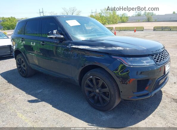 SALWR2SU8MA749732 2021 LAND ROVER RANGE ROVER SPORT Черный Передняя правая четверть