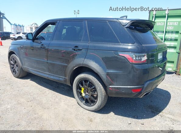 SALWR2SU8MA749732 2021 LAND ROVER RANGE ROVER SPORT Черный Задняя левая четверть