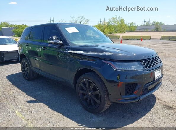 SALWR2SU8MA749732 2021 LAND ROVER RANGE ROVER SPORT Черный Вид спереди