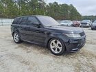 2020 Land Rover Range Rover Sport Hse Черный vin: SALWR2SU9LA896964
