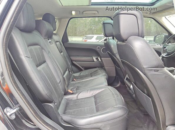 SALWR2SU9LA896964 2020 LAND ROVER RANGE Черный Вид задней части салона