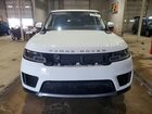 2020 Land Rover Range Rover Sport Hse Белый vin: SALWR2SUXLA886573