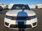 2022 Land Rover Range Rover Sport Hse Silver Edition Белый vin: SALWR2SUXNA225175