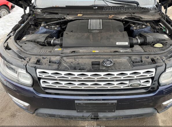 SALWR2VF1GA552189 2016 LAND ROVER RANGE ROVER SPORT Blue Вид підкапотного простору
