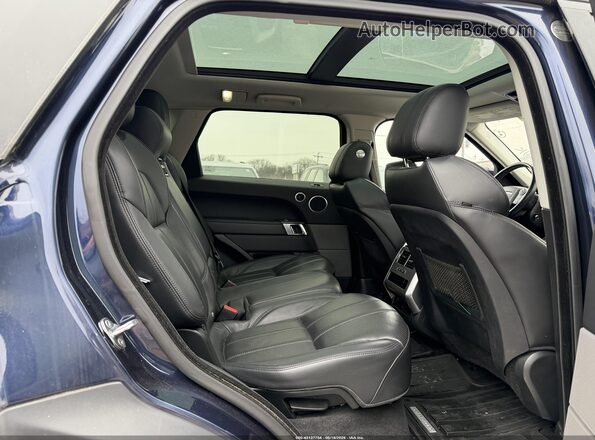 SALWR2VF1GA552189 2016 LAND ROVER RANGE ROVER SPORT Blue Вид задніх сидінь