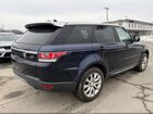 2016 Land Rover Range Rover Sport 3.0l V6 Supercharged Hse Blue vin: SALWR2VF1GA552189