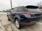 2016 Land Rover Range Rover Sport 3.0l V6 Supercharged Hse Blue vin: SALWR2VF1GA552189