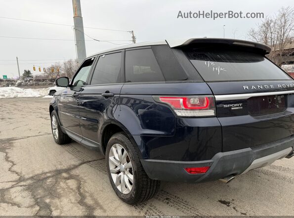 SALWR2VF1GA552189 2016 LAND ROVER RANGE ROVER SPORT Blue Задня ліва чверть
