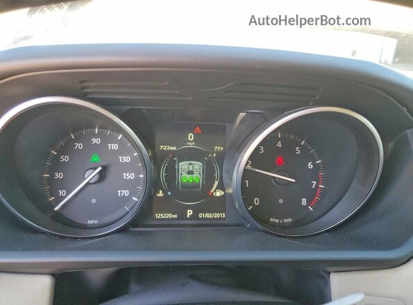 SALWR2VF1GA574757 2016 LAND ROVER RANGE White Вид щитка приладів