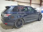 2016 Land Rover Range Rover Sport Hse Синий vin: SALWR2VF2GA636196