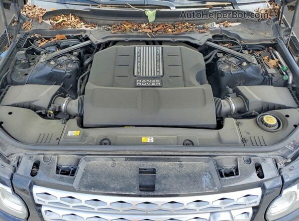 SALWR2VF2GA636196 2016 LAND ROVER RANGE Синий Вид подкапотного пространства