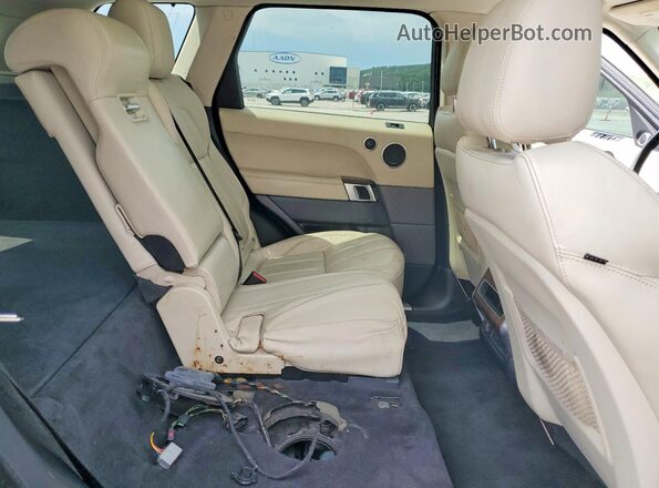 SALWR2VF2GA636196 2016 LAND ROVER RANGE Синий Вид задней части салона