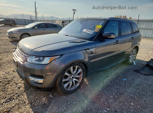 SALWR2VF2GA636523 2016 LAND ROVER RANGE Серый Передняя левая четверть