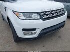 2016 Land Rover Range Rover Sport 3.0l V6 Supercharged Hse White vin: SALWR2VF3GA555630