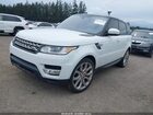 2016 Land Rover Range Rover Sport 3.0l V6 Supercharged Hse White vin: SALWR2VF3GA555630