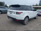 2016 Land Rover Range Rover Sport 3.0l V6 Supercharged Hse White vin: SALWR2VF3GA555630