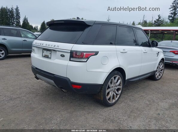 SALWR2VF3GA555630 2016 LAND ROVER RANGE ROVER SPORT White Trasero derecho