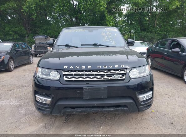 SALWR2VF3GA571228 2016 LAND ROVER RANGE ROVER SPORT Black Вид спереду