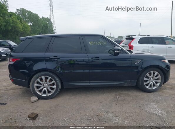 SALWR2VF3GA571228 2016 LAND ROVER RANGE ROVER SPORT Black Вид задньої частини салону