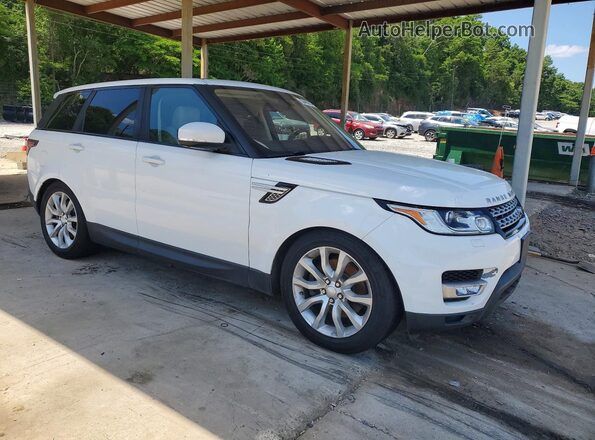 SALWR2VF3GA648423 2016 LAND ROVER RANGE Белый Передняя правая четверть