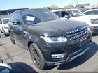 2016 Land Rover Range Rover Sport 3.0l V6 Supercharged Hse Black vin: SALWR2VF7GA631219