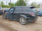 2016 Land Rover Range Rover Sport Hse Черный vin: SALWR2VF8GA633867