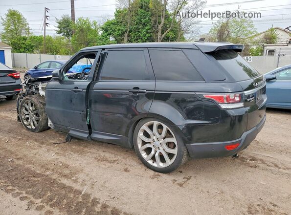 SALWR2VF8GA633867 2016 LAND ROVER RANGE Черный Задняя левая четверть