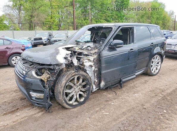 SALWR2VF8GA633867 2016 LAND ROVER RANGE Черный Передняя левая четверть
