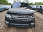 2016 Land Rover Range Rover Sport Hse Черный vin: SALWR2VF8GA633867