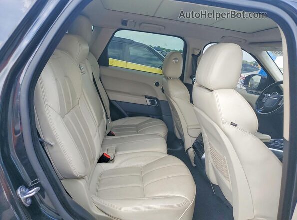SALWR2VF8GA638891 2016 LAND ROVER RANGE Black Вид задньої частини салону