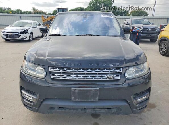SALWR2VF8GA638891 2016 LAND ROVER RANGE Black Вид спереду
