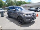 2016 Land Rover Range Rover Sport 3.0l V6 Supercharged Hse Gray vin: SALWR2VFXGA644353