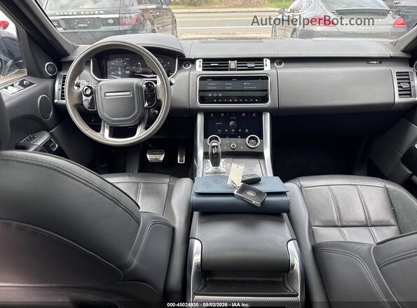 SALWS2RU2MA749784 2021 LAND ROVER RANGE ROVER SPORT Black Вид наклейки з VIN-кодом