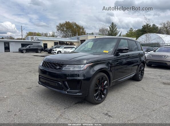 SALWS2RU2MA749784 2021 LAND ROVER RANGE ROVER SPORT Black Передня ліва чверть