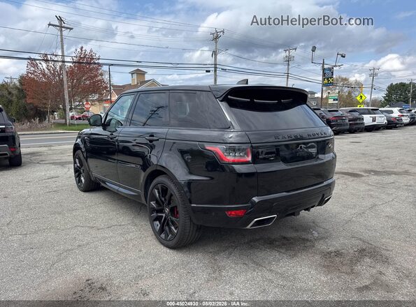 SALWS2RU2MA749784 2021 LAND ROVER RANGE ROVER SPORT Black Задня ліва чверть