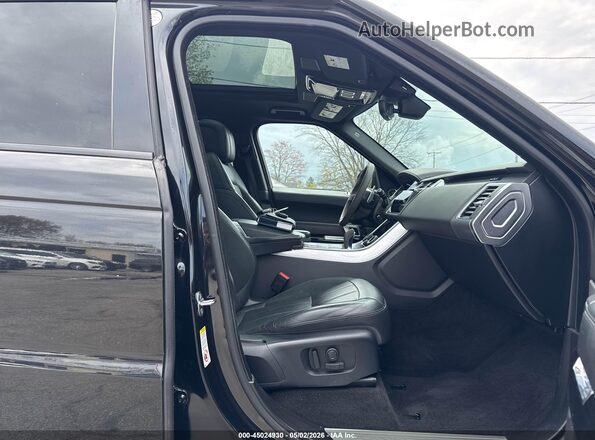 SALWS2RU2MA749784 2021 LAND ROVER RANGE ROVER SPORT Black Вид салону спереду